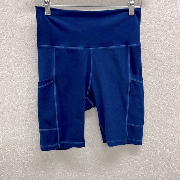 wolven Pants - Wolven Blue Bike Shorts M With side Pockets